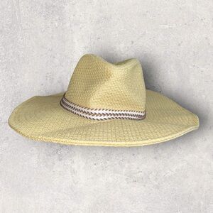 Treasure & Bond Wide Brim Straw Hat